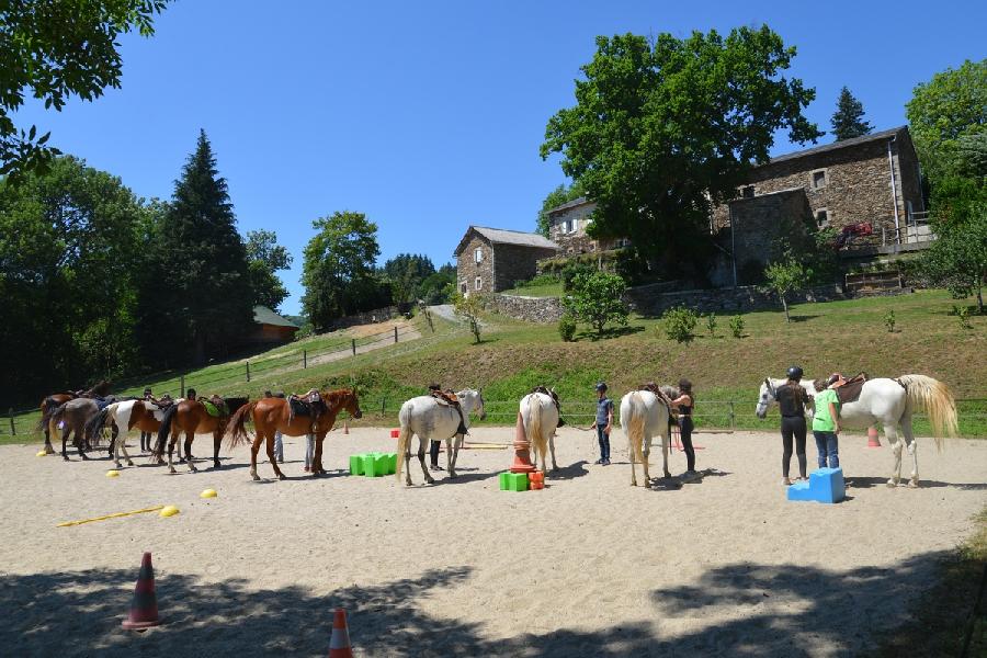 Gite equestre cheval Brassac dans le Tarn PNR du Haut-Languedoc photo 6
