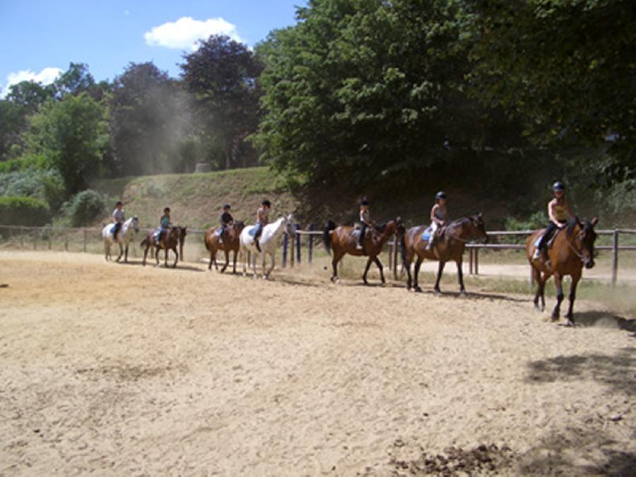 Gite equestre cheval Mont-Roc dans le Tarn PNR du Haut-Languedoc photo 4